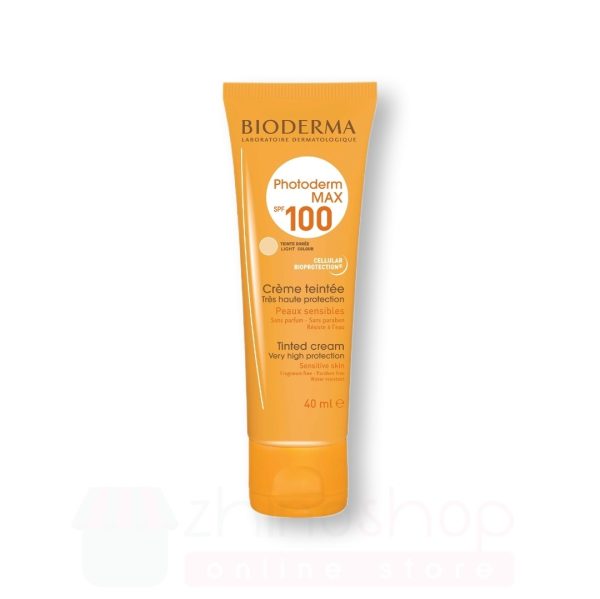 کرم ضد آفتاب بایودرما کپی spf100 مدل Photoderm MAX مناسب پوست های حساس