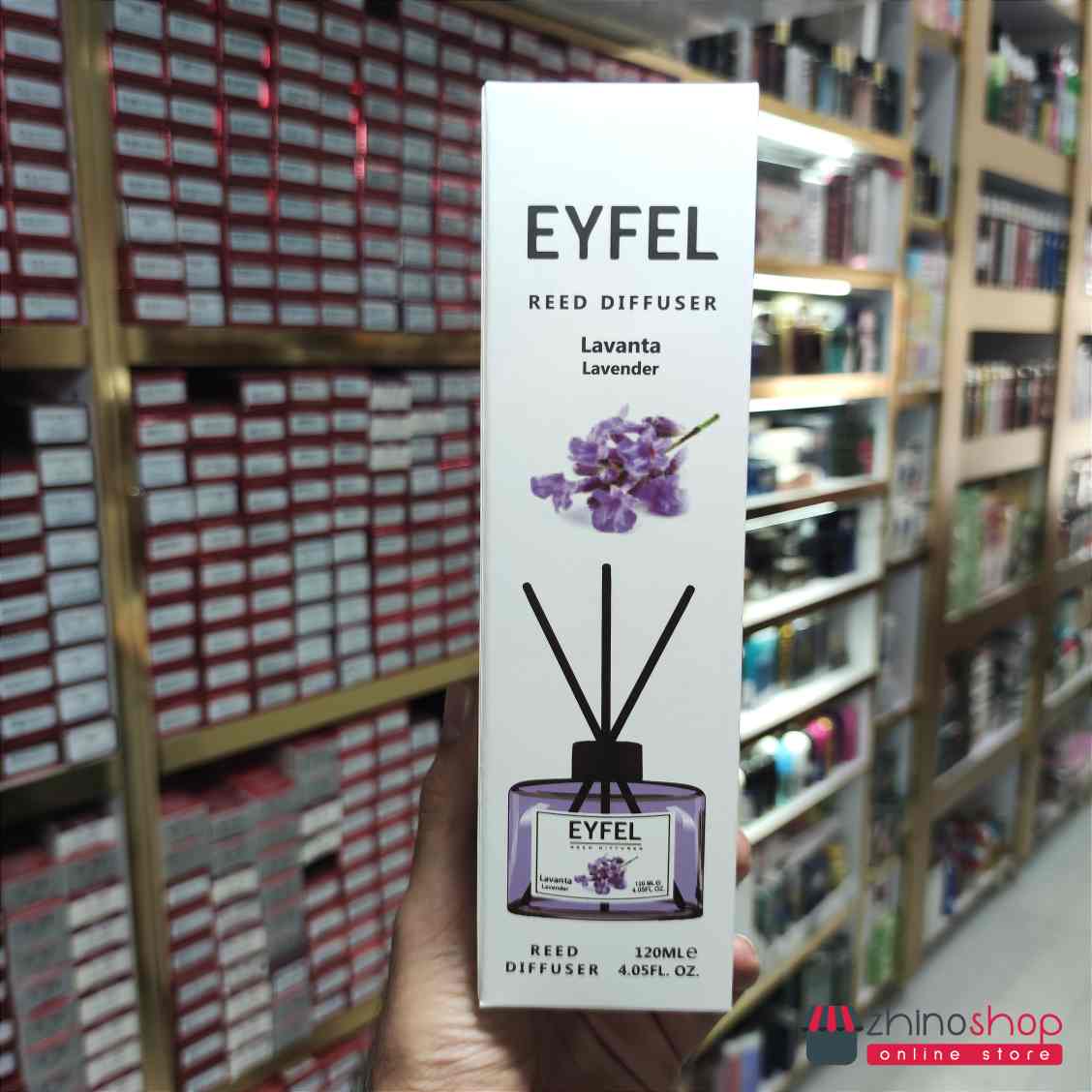 خوشبوکننده هوا ایفل EYFEL رایحه لوندر Lavender حجم 120ml(ترکیه)