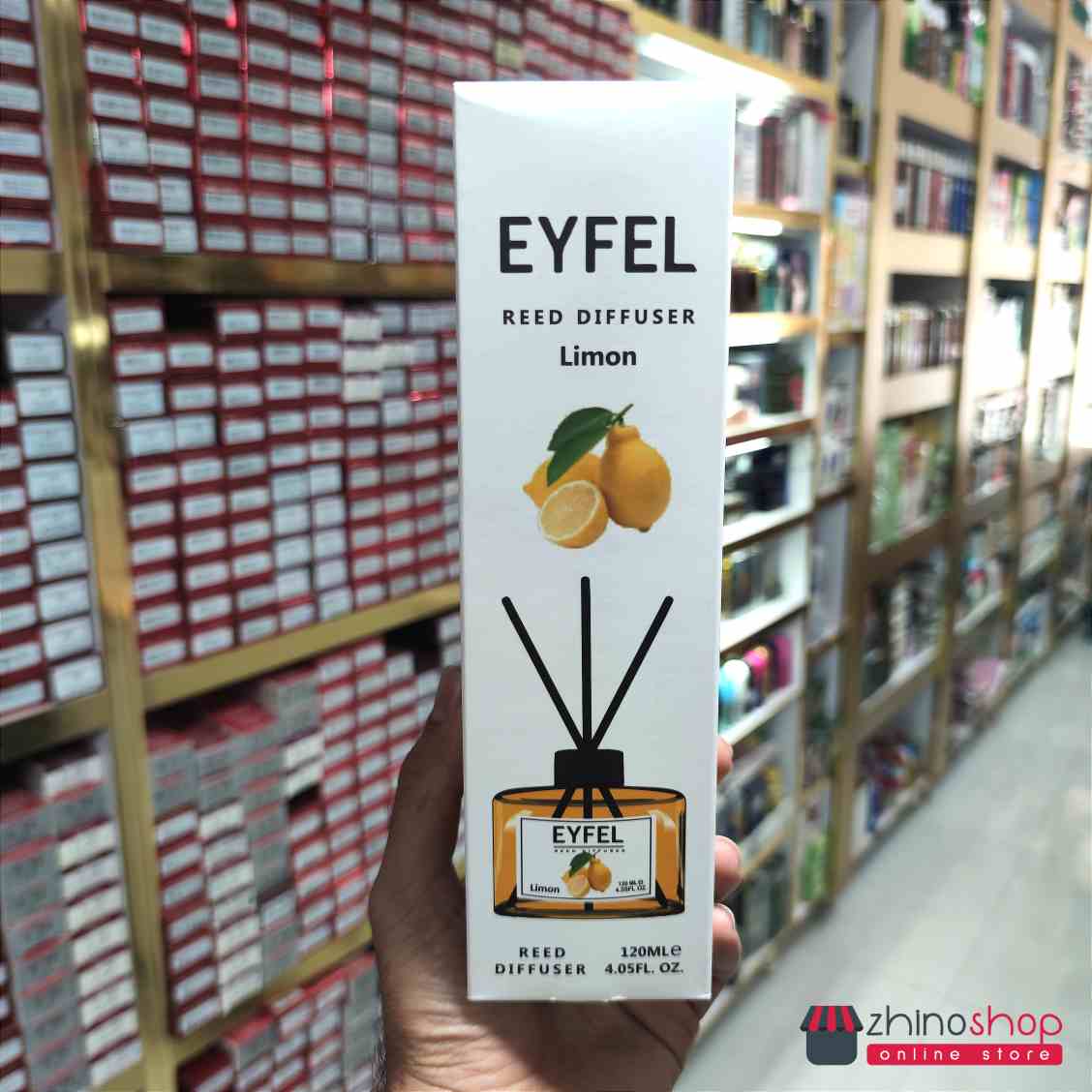 خوشبو کننده هوا ایفل EYFEL مدل لیمو Lemon حجم 120ml (ترکیه)